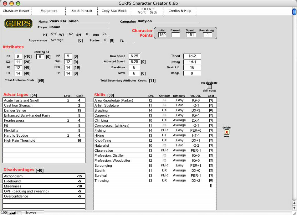 gurps character builder download Gurps character assistant free download by fiothebepas issuu.